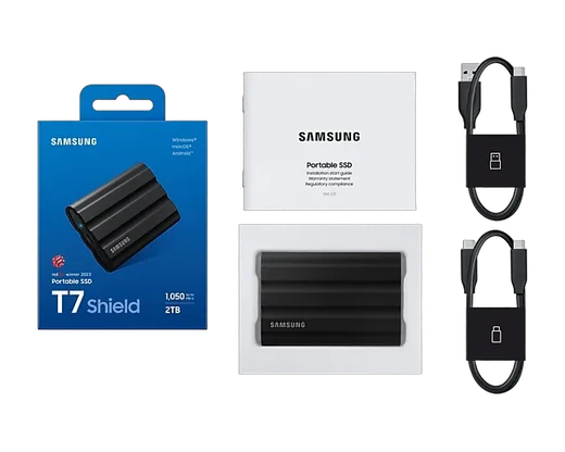 Samsung T7 SHIELD 2To Black — vue 12