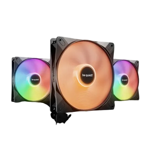 be quiet! LIGHT WINGS LX - 140mm PWM Triple-Pack — vue 1