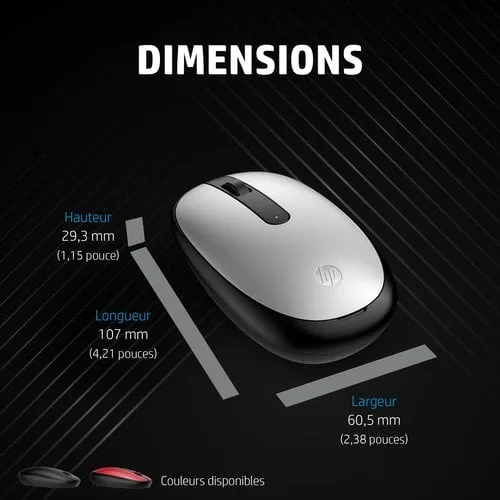HP 240 LWH Bluetooth Mouse EMEA-INTL Eng — vue 6