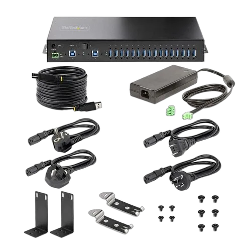 StarTech HUB INDUSTRIEL A 16 PORTS USB — vue 10