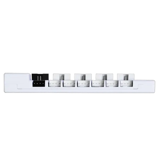 Lian-Li EDGE HUB, 4x USB, 6x PWM - Blanc — vue 2