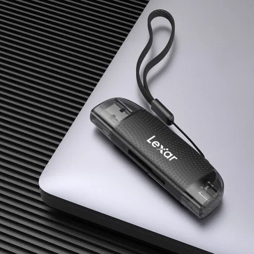 Lexar RW310X - Lecteur SD / Micro SD - USB 3.2 + Type C — vue 3