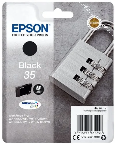 Epson Ink/35 Padlock 16.1ml BK — vue 1