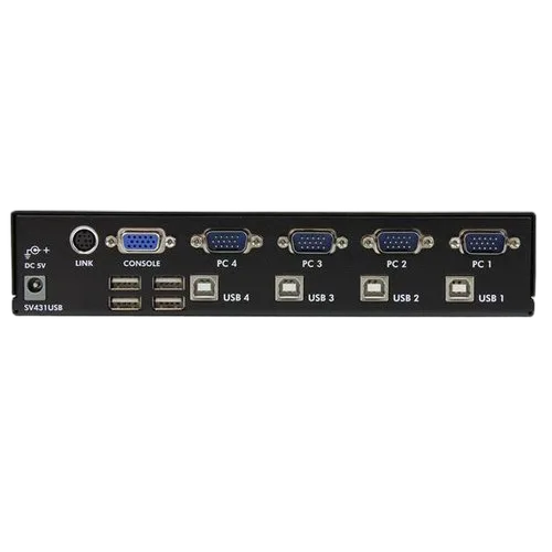 StarTech 4 Port VGA USB KVM Switch with Hub — vue 3