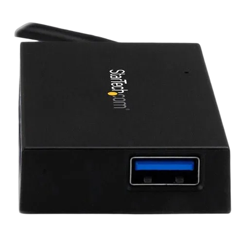 StarTech Hub USB C 4 Port - C to A - Power Adapt — vue 3