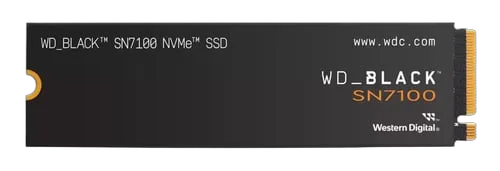WD Black SN7100 2To Gen4 NVMe M.2 — vue 2