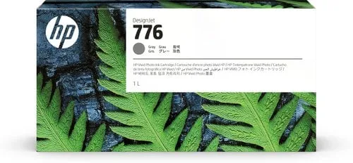 HP 776 Cartouche d’encre grise - 1 litre — vue 1