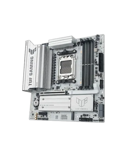 Asus TUF GAMING B850M-PLUS WIFI7 W — vue 3