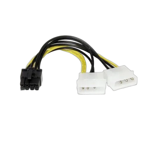 StarTech 6" LP4 to 8 Pin PCIe Power Cable Adapter — vue 1