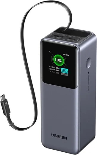 PowerBank 2 ports/20000mAh/165W + Câble USB-C