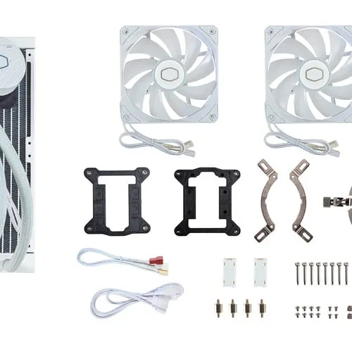 Cooler Master MasterLiquid 240L Core ARGB Blanc-Seconde Vie — vue 6