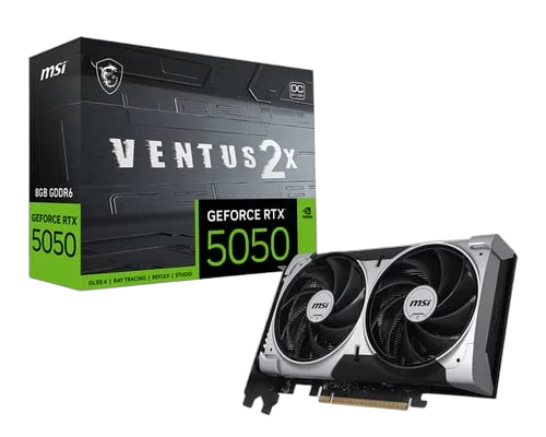 MSI GeForce RTX 5050 8G VENTUS 2X OC — vue 1