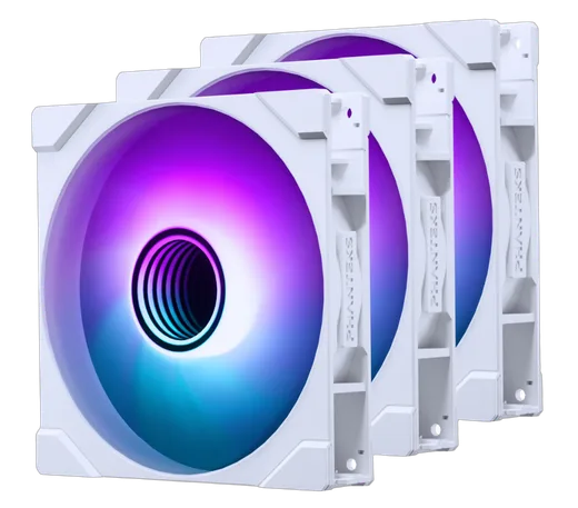 M25 Gen2 PWM Blanc (Pack de 3x140mm) D-RGB