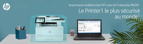 HP LaserJet Enterprise MFP M430f Printer (3PZ55A#B19) — vue 8