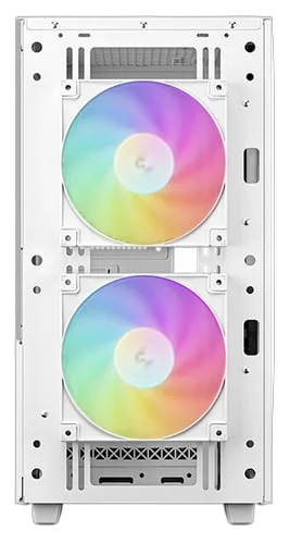 Deepcool CH360 DIGITAL Blanc - GT/Sans Alim/Micro-ATX — vue 4