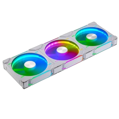 Phanteks D30 PWM Regular Airflow D-RGB - Pack 3x140mm - Blanc — vue 1