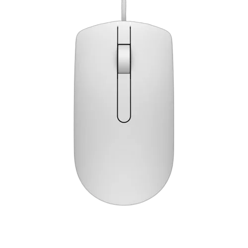 DELL Optical Mouse-MS116 White — vue 3