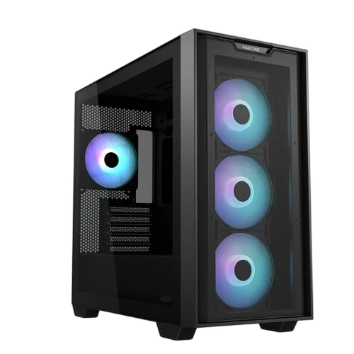 A21 PLUS TG ARGB Noir - MT/Sans Alim/mATX