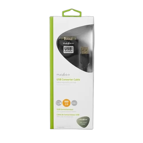 Câble Noir AD-USB-SERIAL-DB9 mâle - USB — vue 4