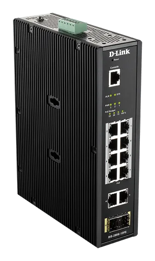 D-Link 8 Ports Gigabit + 2 Ports SFP - Manageable — vue 1