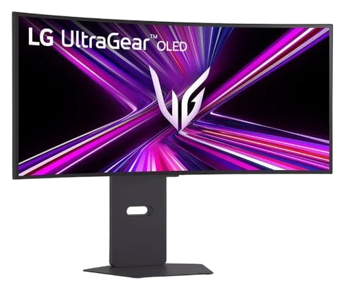 LG 34GX900A-B - 34" WOLED CURVE UWQHD 240Hz USB-C HP G-Sync compatible — vue 3