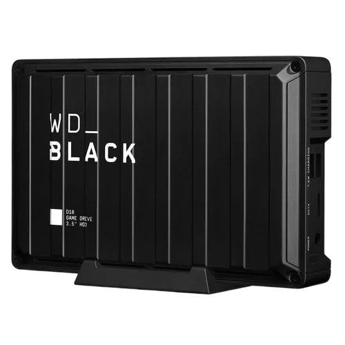 WD HDD EXT WD Black D10 Game Drive 8Tb Blk — vue 3