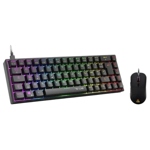 The G-LAB Combo Titanium - Filaire - Noir — vue 1