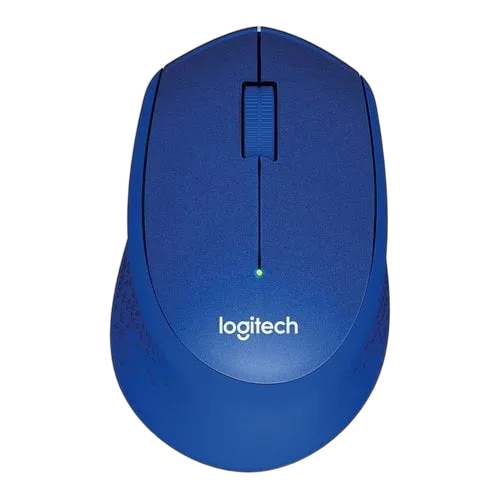 Logitech M330 Silent Plus Bleu    Souris sans fil - ambidex — vue 1