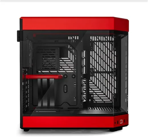 Hyte Y-60 Rouge - MT/Sans alim/ATX — vue 4