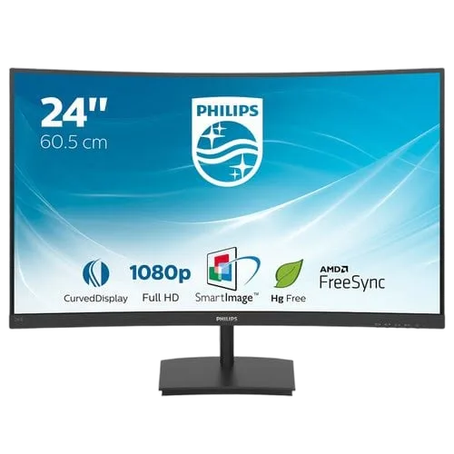 Philips 24" 1920x1080 75Hz VA 16:9 — vue 1