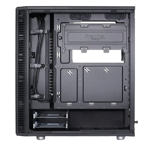 Fractal Design Define C TG Noir - MT/Sans Alim/ATX — vue 10