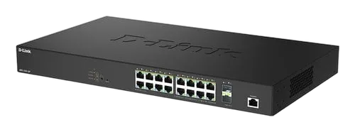 D-LINK SWITCH SMART 16X2.5G + — vue 3