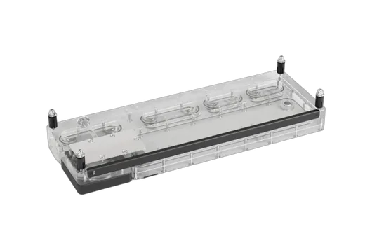 Alphacool Core Distro Plate 360 droite V.2 avec pompeD5 Apex — vue 2
