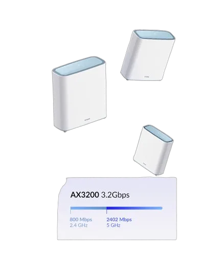 D-Link EAGLE PRO AX3200 WI-FI 6 AI — vue 10