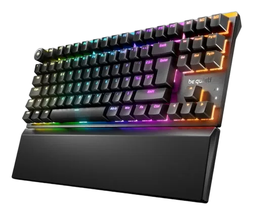 be quiet! Light Mount Tactile - TKL Mécanique Filaire RGB Noir