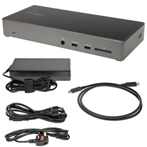 StarTech USB C Dock Triple 4K - 100W PD 6x USB — vue 8