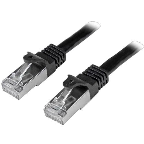 StarTech 0.5m Cat6 SFTP Patch Cable - Black — vue 1