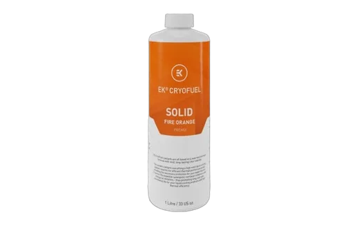 EK Water Blocks EK-CryoFuel Solid Fire Orange (Premix 1000mL) — vue 1