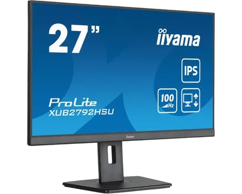 Iiyama PROLITE XUB2792HSU-B6 - 27" FHD 100Hz 0.4ms IPS FreeSync — vue 1