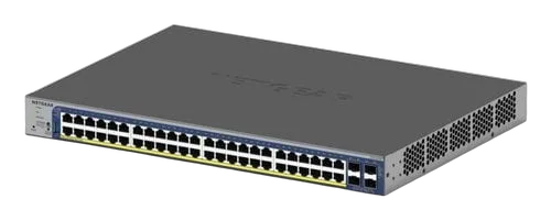 Netgear 48P GE POE+ SMART SWTH W/10G — vue 3