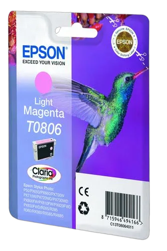 Epson Ink/T0806 Hummingbird 7.4ml LMG — vue 2