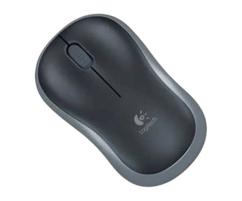 Logitech Wireless Mouse M185 Swift Grey EER — vue 1
