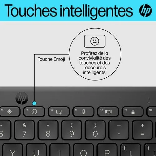 HP 350 BLK Compact Multi-Device KBD — vue 15