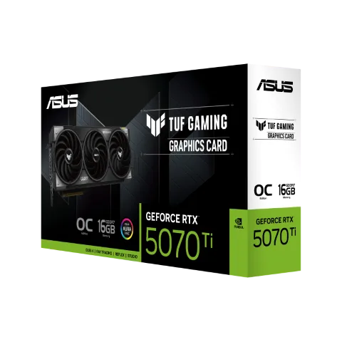 Asus TUF Gaming GeForce RTX 5070 Ti 16GB GDDR7 OC Edition — vue 2