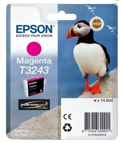 Epson Cartouche d'encre T3243 - Magenta — vue 1