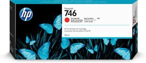 HP 746 300-ml Chromatic Red Ink Cartridg — vue 1