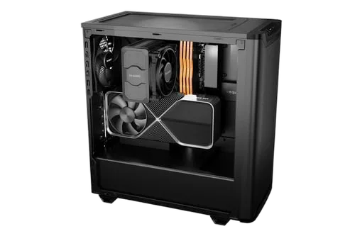 be quiet! PURE BASE 501 Airflow Window Black - MT/Sans Alim/ATX — vue 5