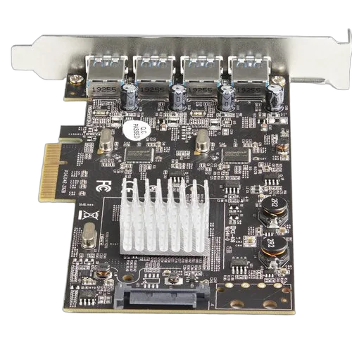 StarTech 4-Port USB PCIe Card 3.1 Gen 2 - 2 Chips — vue 2