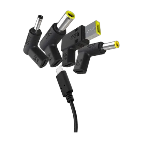 4 Embouts chargeurs USB-C vers LENOVO - Noir