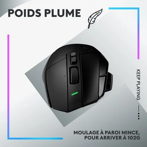 Logitech G502 X Lightspeed - Sans-Fil - Noir — vue 13